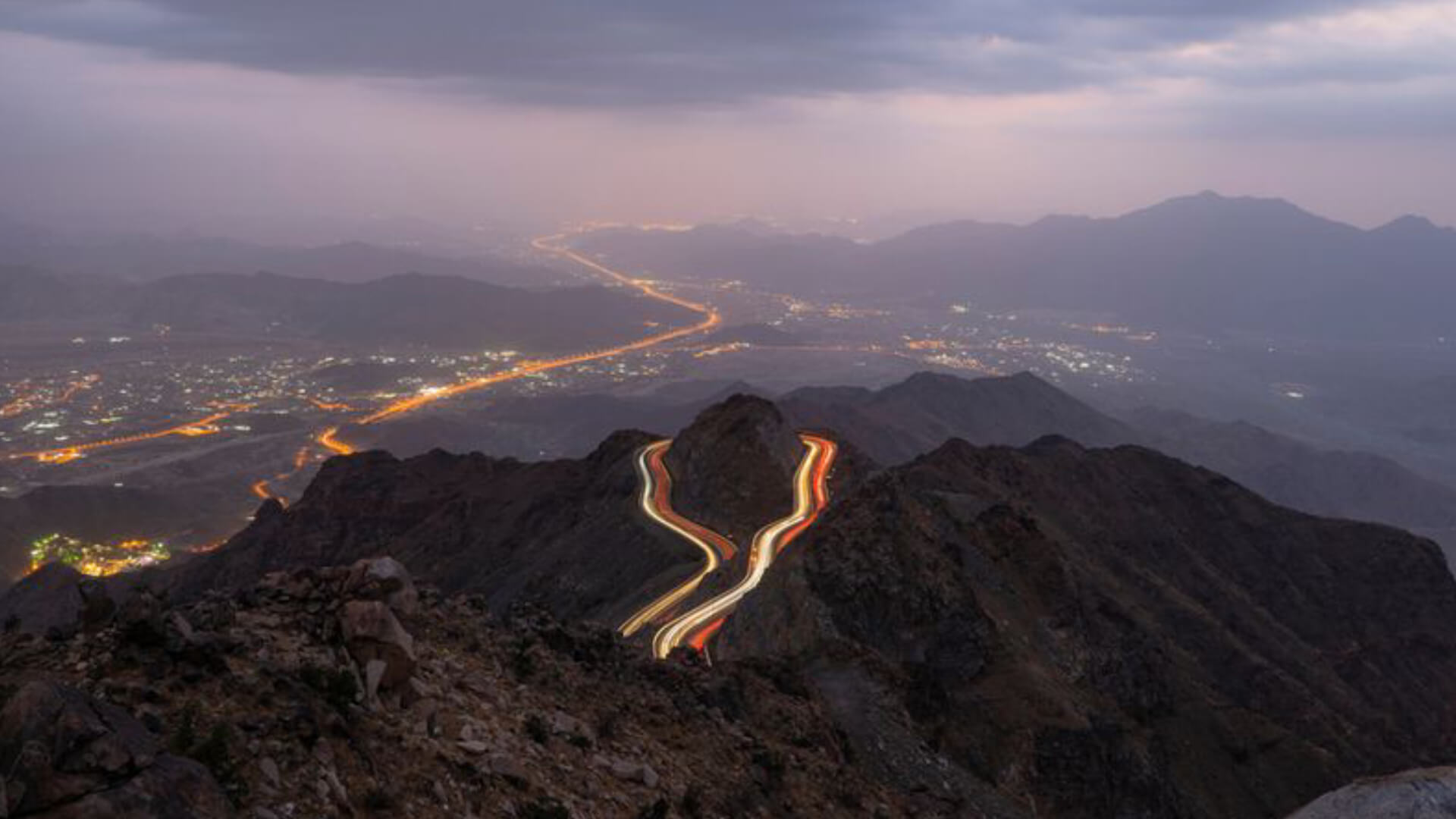 Asir Mountains in Abha