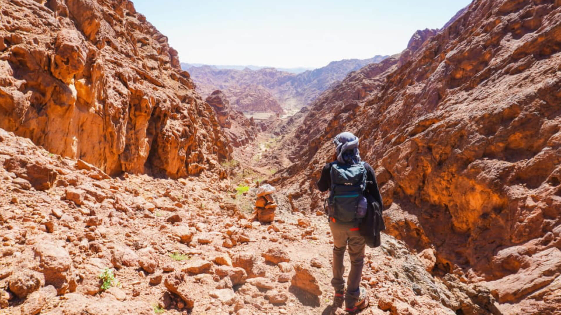 Desert Hiking in Saudi Arabia